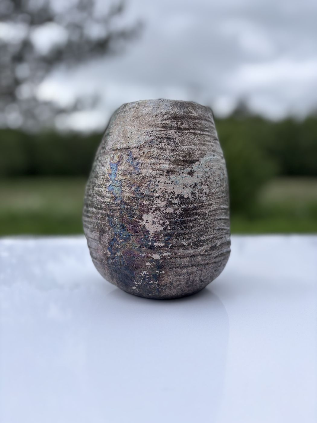 Brun vase